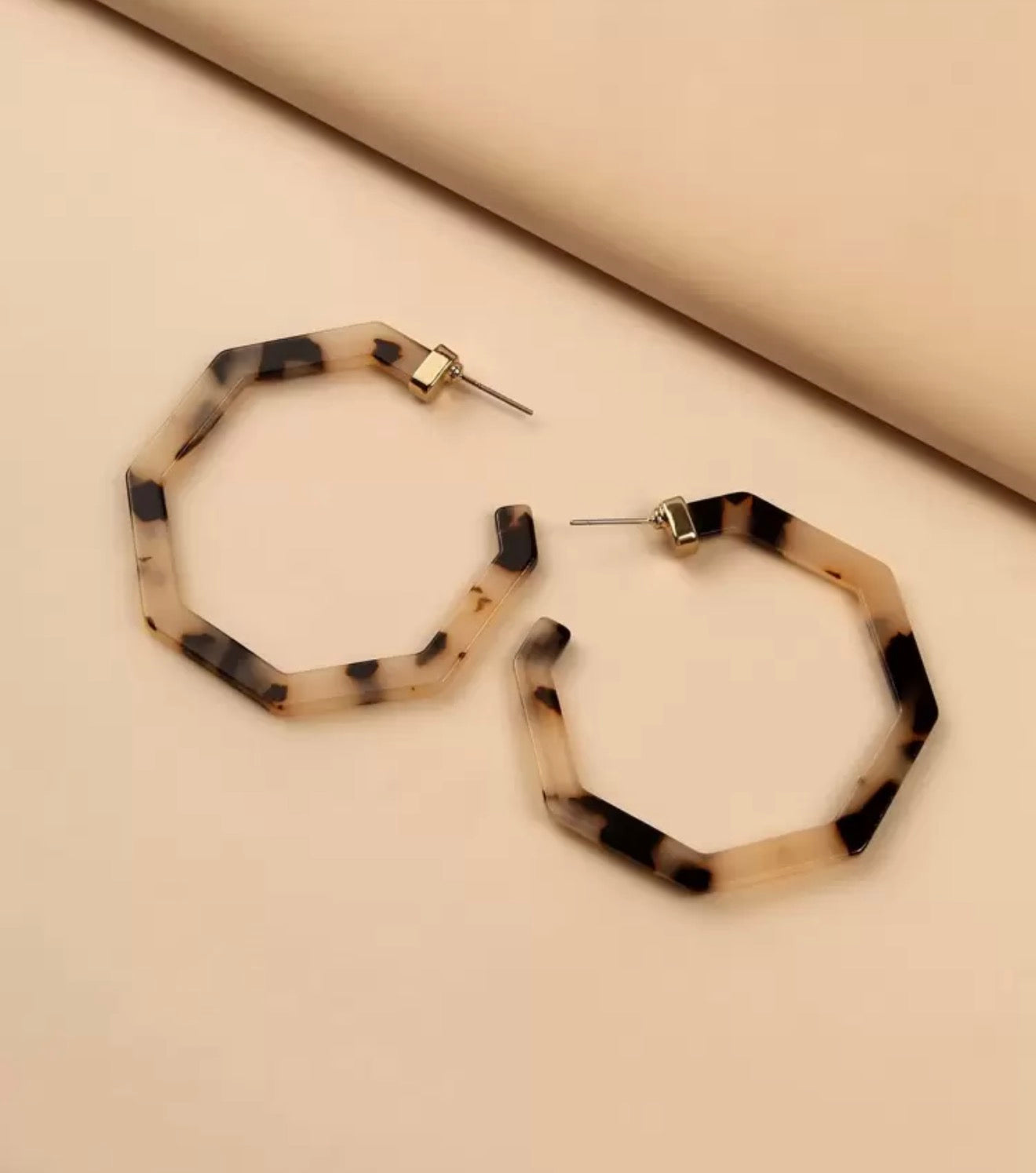 Tortoiseshell Hoops