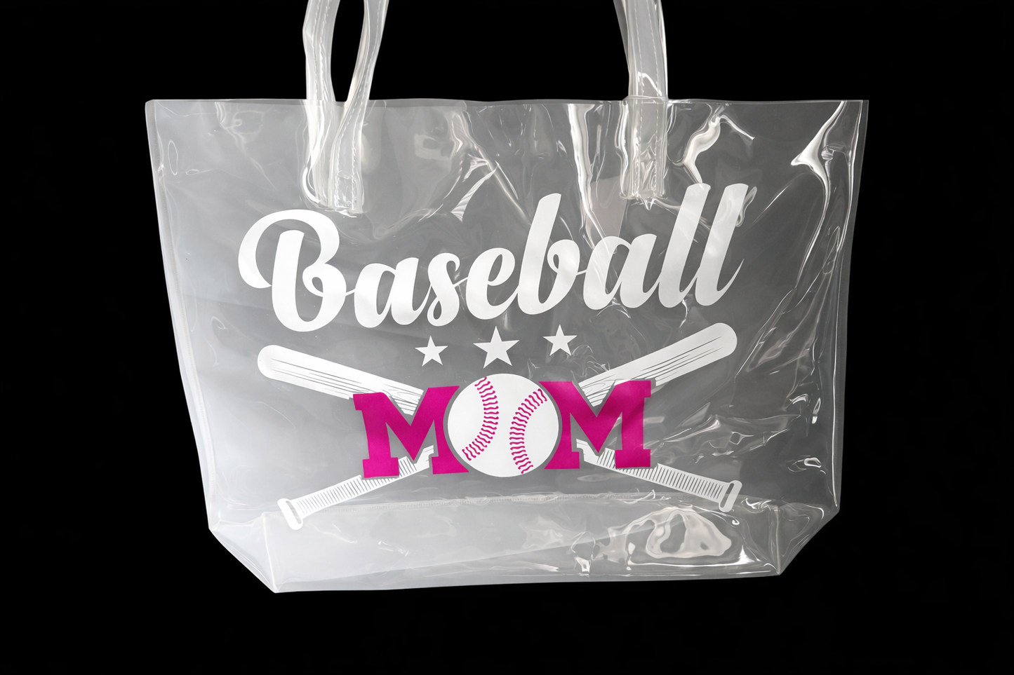 Clear Baseball MAMA Bag